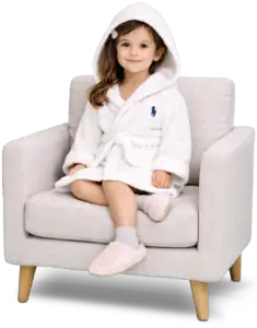 peignoir enfant fille